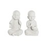 Figurine Décorative DKD Home Decor 25,5 x 19 x 39 cm Blanc Moine Orien