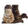 Figurine Décorative DKD Home Decor 22 x 8,2 x 23 cm Rouge Beige Buda O