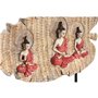 Figurine Décorative DKD Home Decor 38 x 6 x 29,5 cm Rouge Buda Vert Or