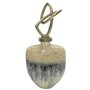 Vase DKD Home Decor Verre Aluminium Bicolore Moderne (28 x 14 x 48 cm)