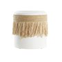 Vase DKD Home Decor Blanc Naturel Métal 20 x 16 x 40 cm