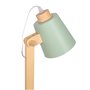 Lampe de bureau DKD Home Decor Vert Rose Naturel Bois Métal 50 W 220 V