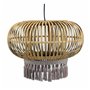 Suspension DKD Home Decor Marron 50 W Frange Urbaine 220 V 44 x 44 x 3