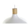 Suspension DKD Home Decor Blanc Marron Métal Pin 50 W 35,5 x 35,5 x 21