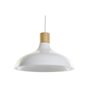 Suspension DKD Home Decor Blanc Marron Métal Pin 50 W 35,5 x 35,5 x 21