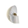 Lampe de bureau DKD Home Decor Blanc Métal Fer 50 W 220 V 31 x 31 x 70