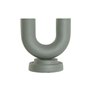 Vase Home ESPRIT Vert Aluminium 18 x 13 x 19 cm (2 Unités)