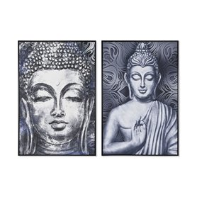 Cadre Home ESPRIT Buda Oriental 83 x 4,5 x 123 cm (2 Unités)