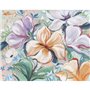 Cadre Home ESPRIT Fleurs Shabby Chic 100 x 3,7 x 80 cm (2 Unités)