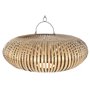 Écran de lampe Home ESPRIT Naturel Bambou 80 x 80 x 33 cm