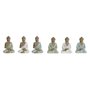 Figurine Décorative Home ESPRIT Blanc Vert Turquoise Buda Oriental 6 x