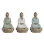 Figurine Décorative Home ESPRIT Blanc Vert Turquoise Buda Oriental 12 