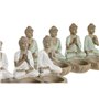 Figurine Décorative Home ESPRIT Blanc Vert Buda Oriental 24 x 9 x 11 c