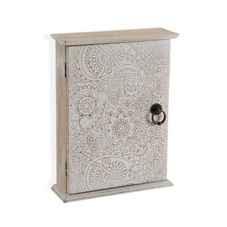 Boîte Décorative Versa Akantha Bois (7,5 x 28 x 21 cm)