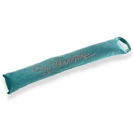 Support de porte Versa Bleu Textile 7 x 15 x 83 cm