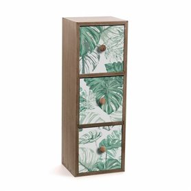 Boîte à bijoux Versa Mint Bois (11 x 36 x 13,5 cm)