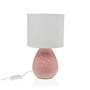 Lampe de bureau Versa Rose Blanc Céramique 40 W 15,5 x 27,5 cm