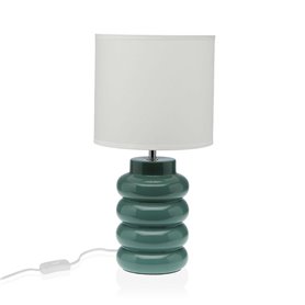 Lampe de bureau Versa Vert Céramique 60 W 20 x 40 cm