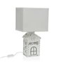 Lampe de bureau Versa Blanc Céramique 40 W 64,1 x 36,5 cm