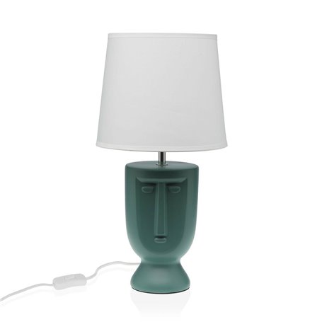 Lampe de bureau Versa Vert Céramique 60 W 22 x 42,8 cm