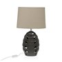 Lampe de bureau Versa Argenté Céramique 13 x 33 x 25 cm