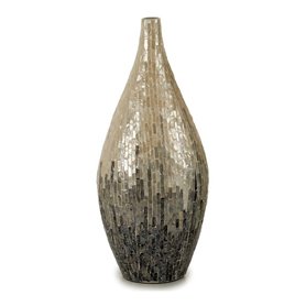 Vase Gris Dégradé (21 x 63 x 28\t cm)