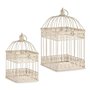 Cage 80954 Carré Métal Crème (18 x 35,5 x 18 cm) (2 pcs)
