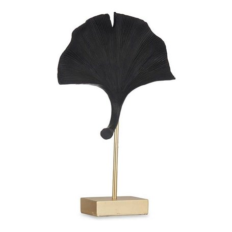 Figurine Décorative Fleur Noir polyrésine (8 x 37 x 24,5 cm)