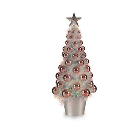 Sapin de Noël Iridescent Rose Plastique 16 x 37,5 x 16 cm polypropylèn