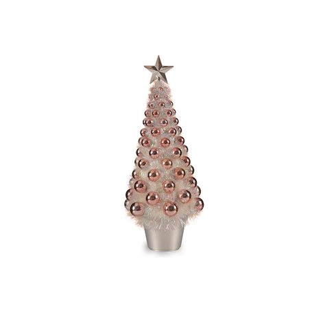 Sapin de Noël Iridescent 21,5 x 51 x 21,5 cm Rose Plastique polypropyl