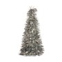 Sapin de Noël Mat guirlande 18 x 18 x 45,5 cm Argenté Plastique polypr