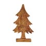 Sapin de Noël 5 x 31 x 15,5 cm Doré Bois