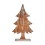 Sapin de Noël Marron 5 x 49,5 x 26 cm Argenté Bois