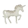 Figurine Décorative Licorne 9,5 x 31 x 40 cm Blanc Plastique