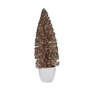 Sapin de Noël Moyen 10 x 33 x 10 cm Menthe Plastique champagne