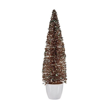 Sapin de Noël Grand 10 x 38 x 10 cm Menthe Plastique champagne