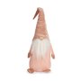 Figurine Décorative Gnome Rose Bois Sable 14 x 48 x 17,5 cm