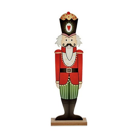 Figurine Décorative Casse-Noisette Bois (10 x 60 x 19 cm)