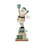 Figurine Décorative Vert Père Noël 7 x 40 x 14 cm Bois