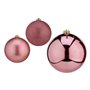 Boules de Noël Ø 10 cm 10 x 20 x 30 cm Rose PVC