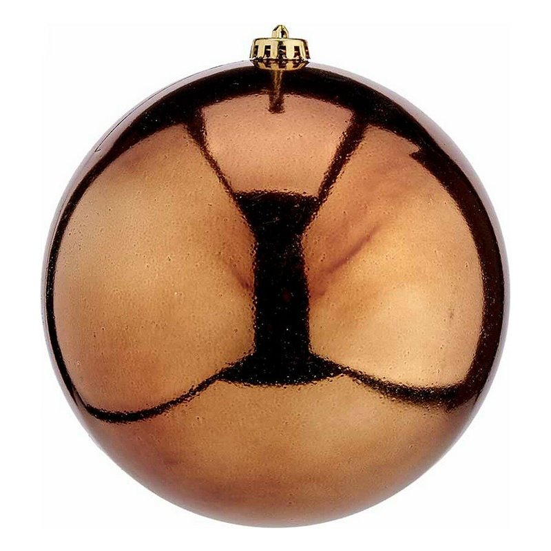 Boule de Noël Ø 20 cm Marron Plastique