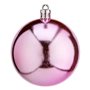 Boules de Noël Ø 7 cm Rose Plastique