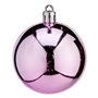 Boules de Noël Ø 6 cm Rose Plastique