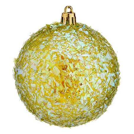 Boules de Noël Ø 8 cm Vert Plastique 8 x 9 x 8 cm