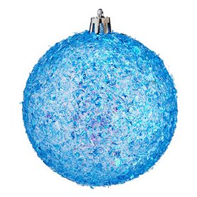 Boules de Noël Ø 8 cm Bleu PVC