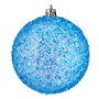 Boules de Noël Ø 8 cm Bleu PVC