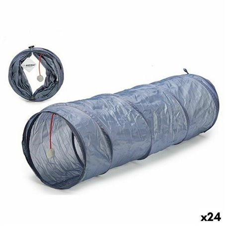 Tunnel de Jeu Pliable pour Animaux de Compagnie 90 x 25 x 25 cm (24 Un