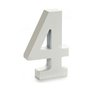 Numéro 4 Bois Blanc (2 x 16 x 14,5 cm) (24 Unités)