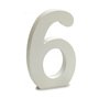 Numéro 6 Bois Blanc (1,8 x 21 x 17 cm) (12 Unités)