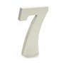 Numéro 7 Bois Blanc (1,8 x 21 x 17 cm) (12 Unités)